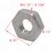 FixtureDisplays® #5-40 Hex Nu Stainless Steel 18-8, Machine Thread 6100